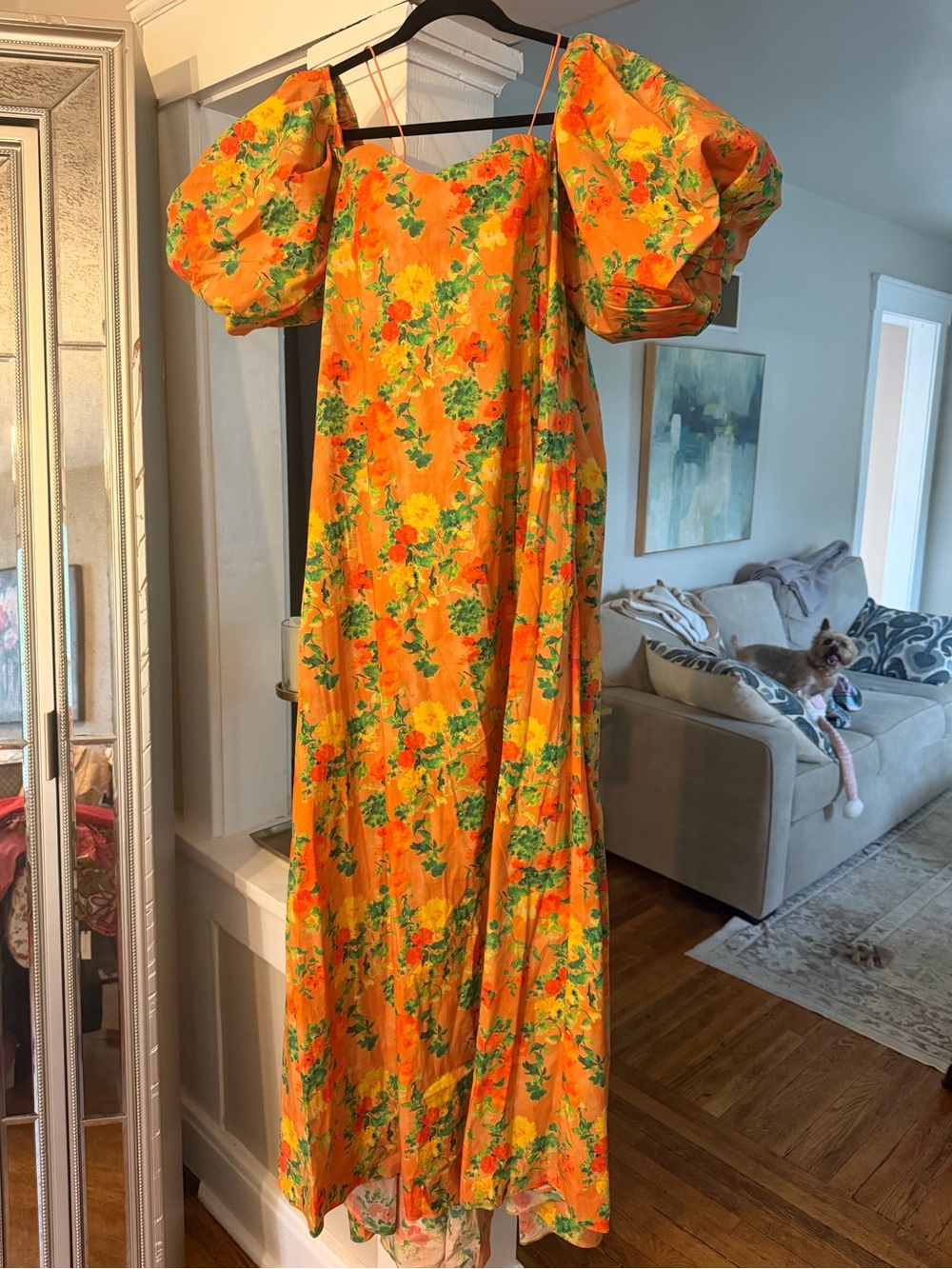 Caroline Constas Palmer Maxi Dress